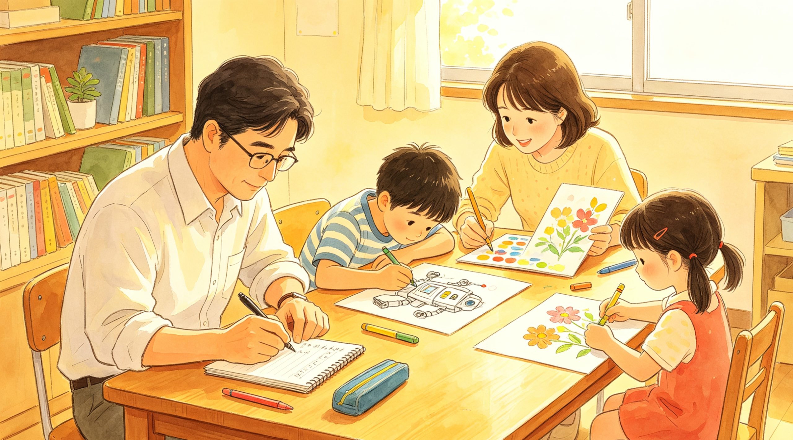 二年级下册情境语法作文——第二十篇 《我爱我家》       